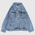 Unisex Blue Jean Jacket - Ourkids - Playmore