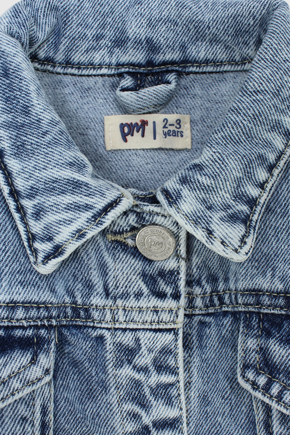 Unisex Blue Jean Jacket - Ourkids - Playmore