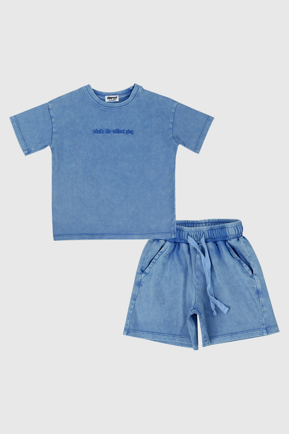 Unisex Blue Outfit Set - Ourkids - Playmore