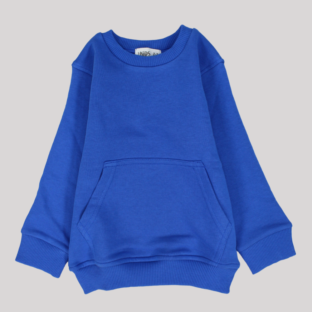 Unisex Blue Sweatshirt - Ourkids - Ourkids