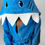 Unisex Blue Swim Robe - Ourkids - Playmore