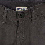 Unisex Charcoal Gabardine Cargo Pants - Ourkids - Playmore