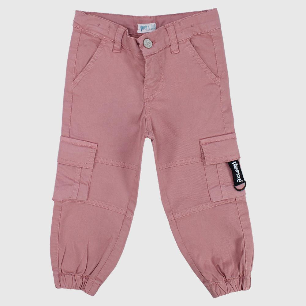 Unisex Dustypink Cargo Pants - Ourkids - Playmore