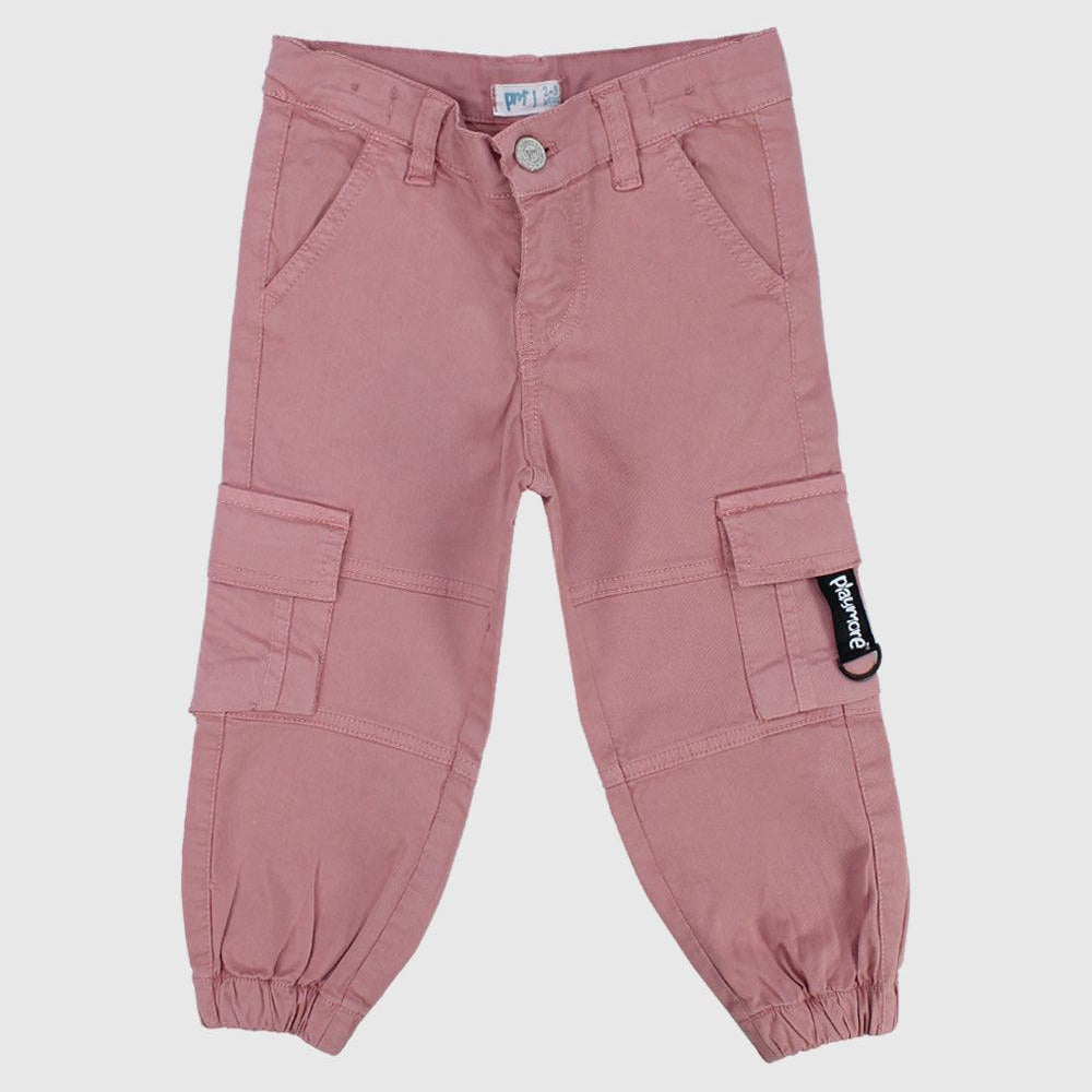 Unisex Dustypink Cargo Pants - Ourkids - Playmore