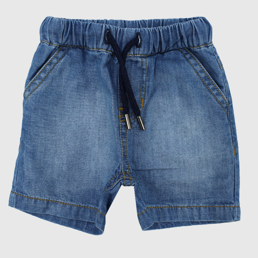 Unisex Faded Jean Shorts - Ourkids - Pompelo