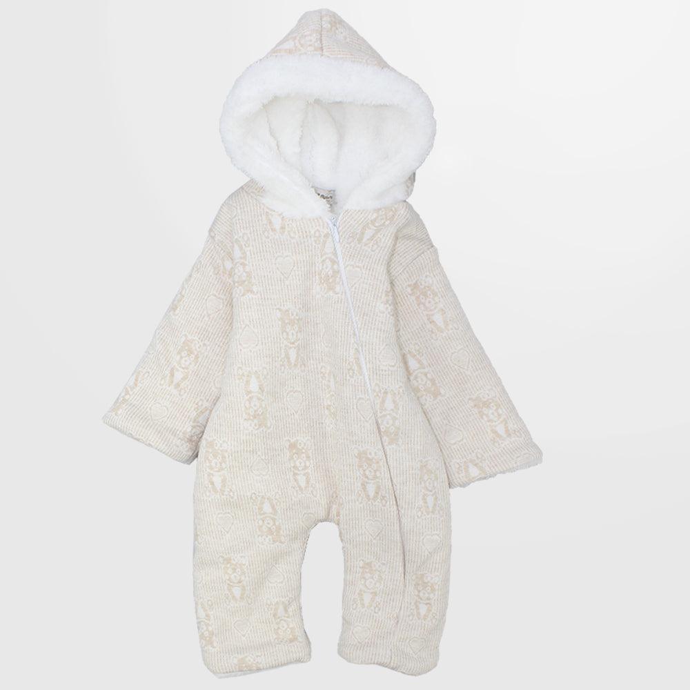 Unisex Fleeced Hooded Overall - Ourkids - Berceau