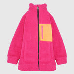 Unisex Fuchsia Fur Jacket - Ourkids - Playmore