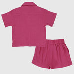 Unisex Fuchsia Outfit Set - Ourkids - Playmore