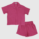 Unisex Fuchsia Outfit Set - Ourkids - Playmore