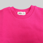 Unisex Fuchsia Sweatshirt - Ourkids - Ourkids