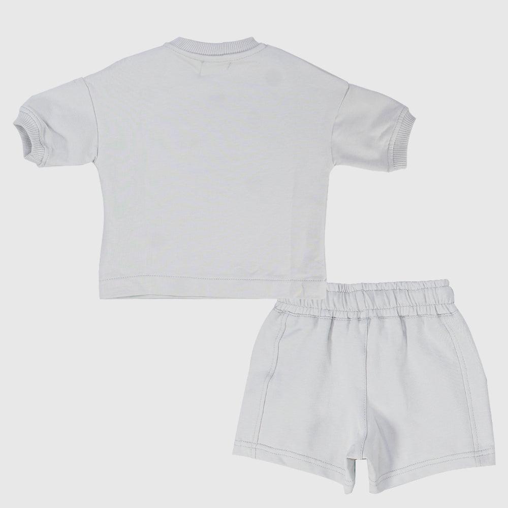 Unisex Grey 2-Piece Outfit Set - Ourkids - Playmore