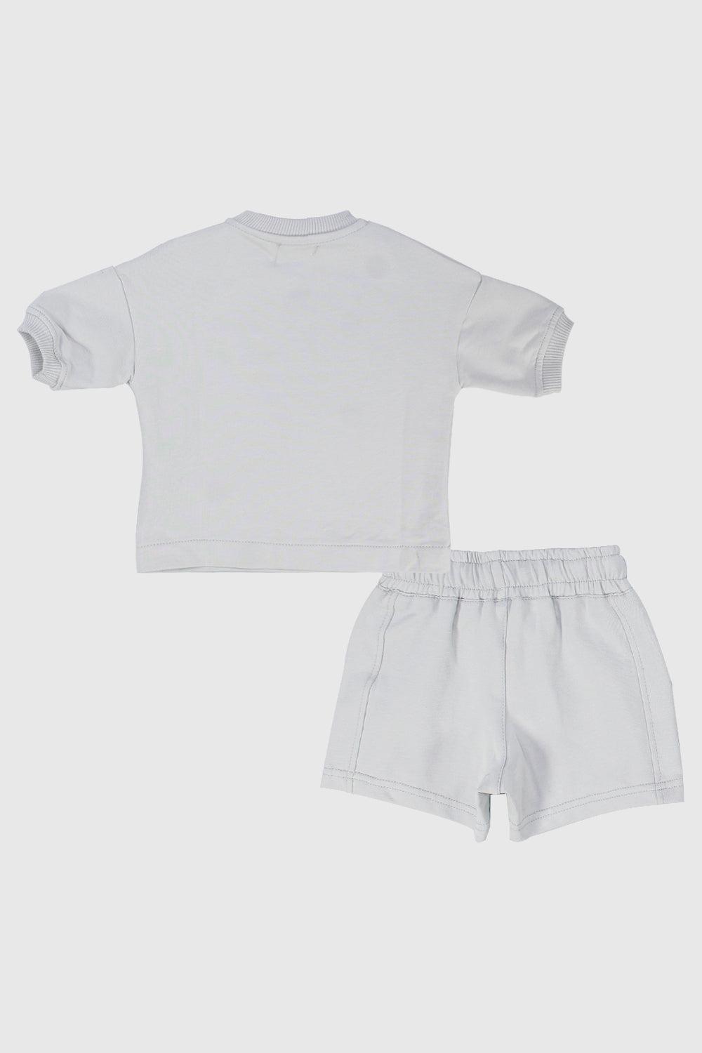 Unisex Grey 2-Piece Outfit Set - Ourkids - Playmore