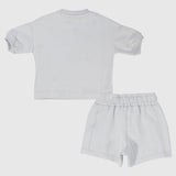 Unisex Grey 2-Piece Outfit Set - Ourkids - Playmore