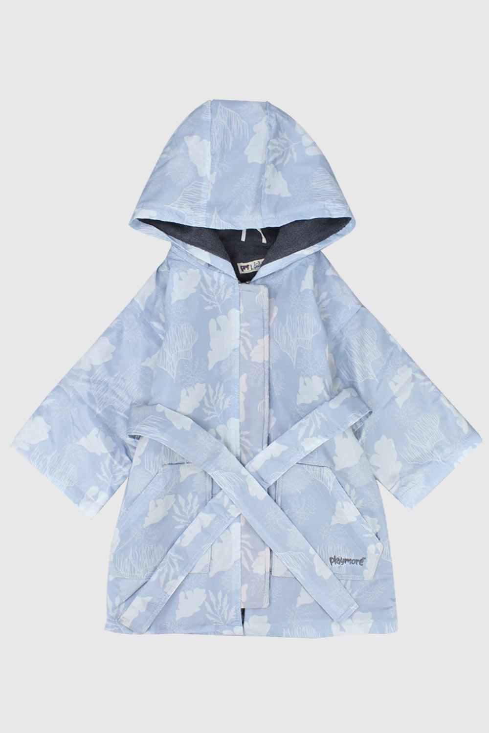 Unisex Light Grey Swim Robe - Ourkids - Playmore