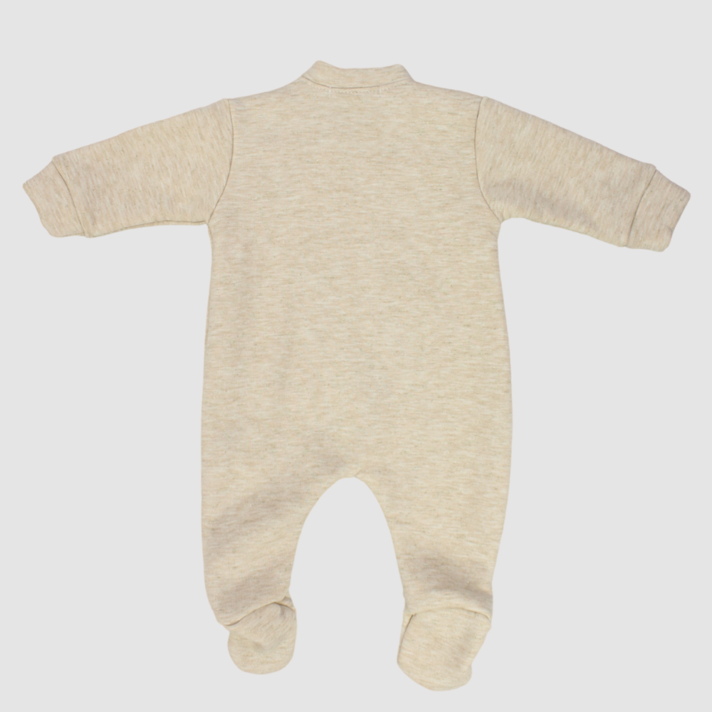 Unisex Little Puppy Long-Sleeved Baby Footie - Ourkids - Berceau