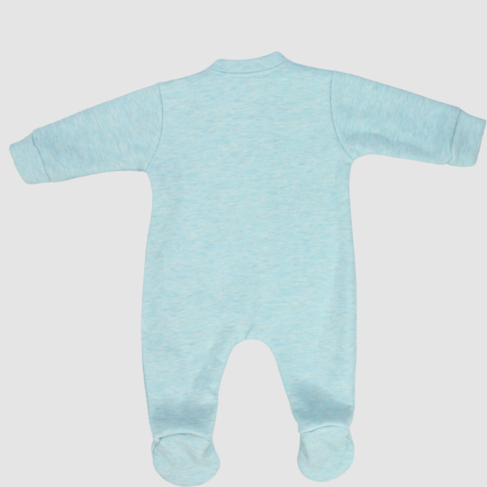 Unisex Little Puppy Long-Sleeved Baby Footie - Ourkids - Berceau