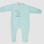 Unisex Little Puppy Long-Sleeved Baby Footie - Ourkids - Berceau