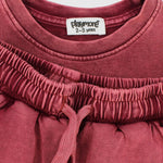 Unisex Maroon Outfit Set - Ourkids - Playmore