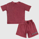 Unisex Maroon Outfit Set - Ourkids - Playmore