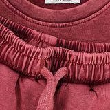 Unisex Maroon Outfit Set - Ourkids - Playmore