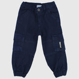 Unisex Navy Cargo Pants - Ourkids - Playmore