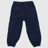 Unisex Navy Cargo Pants - Ourkids - Playmore