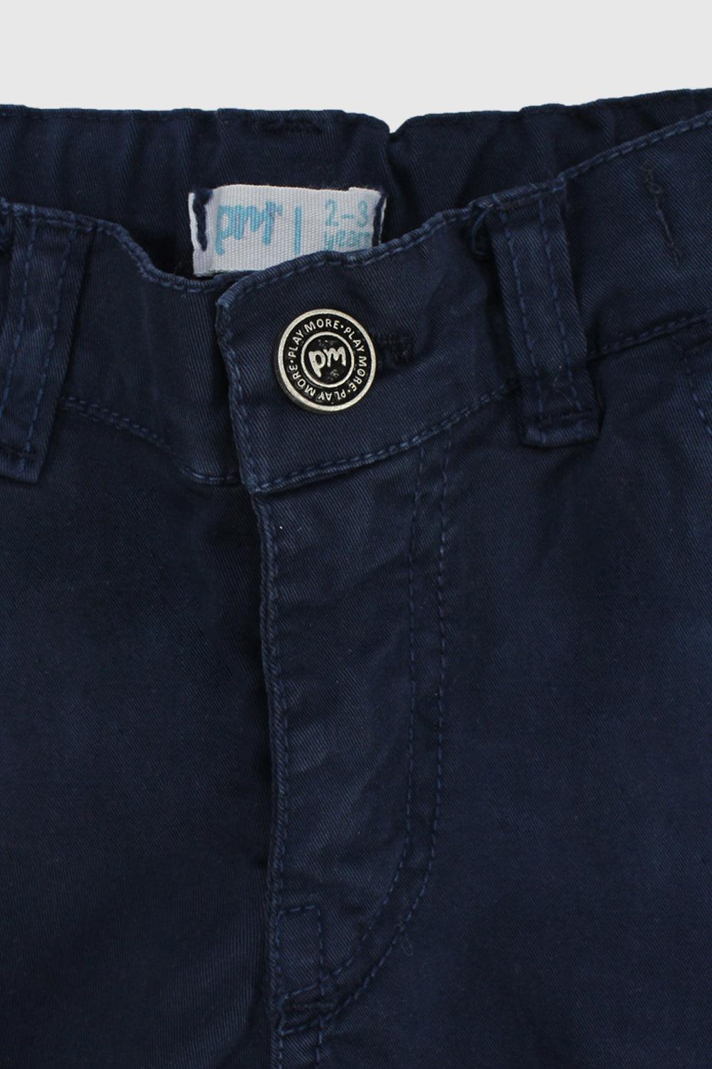 Unisex Navy Cargo Pants - Ourkids - Playmore