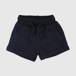 Unisex Navy Comfy Shorts - Ourkids - Playmore