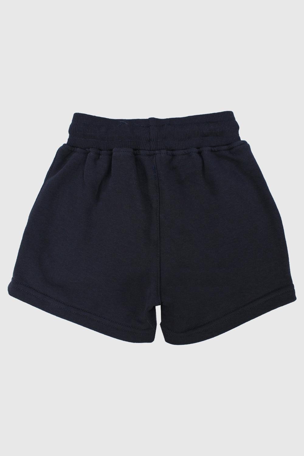 Unisex Navy Comfy Shorts - Ourkids - Playmore