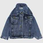 Unisex Navy Jean Jacket - Ourkids - Playmore