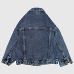 Unisex Navy Jean Jacket - Ourkids - Playmore