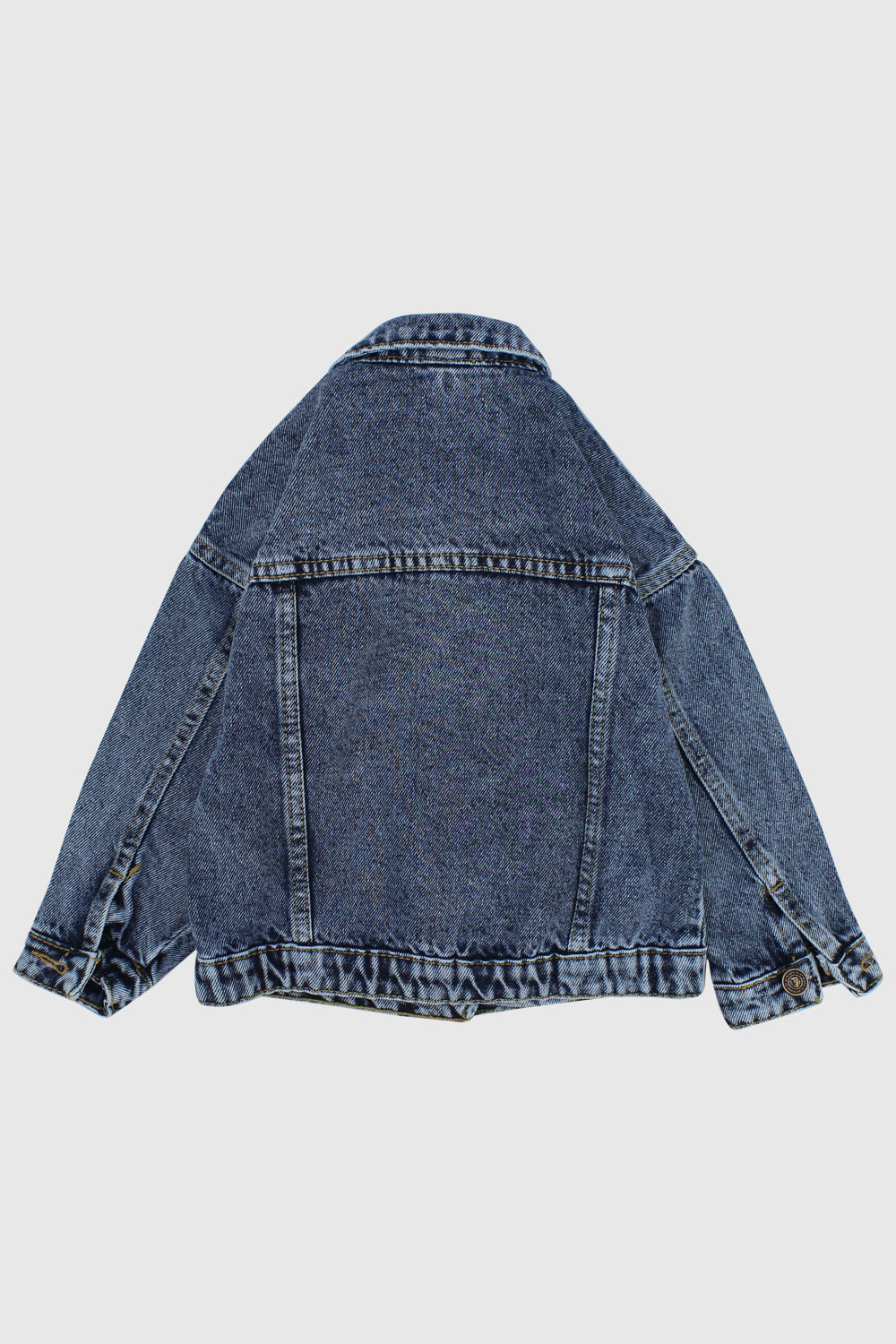 Unisex Navy Jean Jacket - Ourkids - Playmore