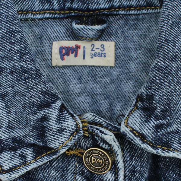 Unisex Navy Jean Jacket - Ourkids - Playmore