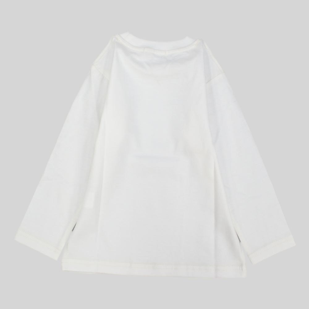 Unisex Offwhite Long-Sleeved T-Shirt - Ourkids - Ourkids