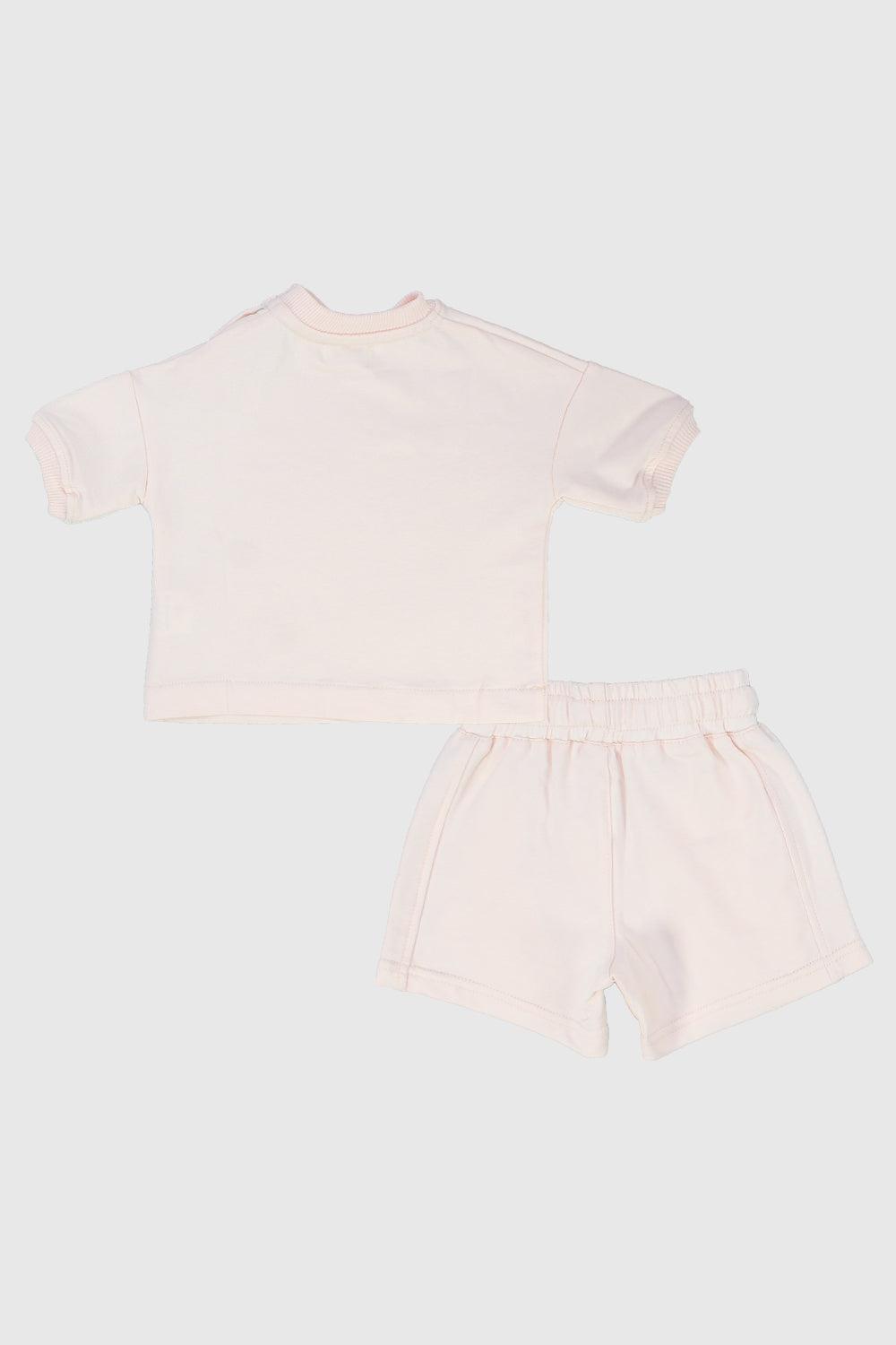 Unisex Pink 2-Piece Outfit Set - Ourkids - Playmore