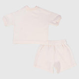 Unisex Pink 2-Piece Outfit Set - Ourkids - Playmore