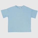 Unisex Plain Babyblue Short-Sleeved T-Shirt - Ourkids - Ourkids