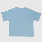 Unisex Plain Babyblue Short-Sleeved T-Shirt - Ourkids - Ourkids