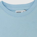 Unisex Plain Babyblue Short-Sleeved T-Shirt - Ourkids - Ourkids