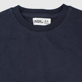 Unisex Plain Navy Short-Sleeved T-Shirt - Ourkids - Ourkids