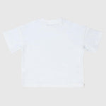 Unisex Plain Offwhite Short-Sleeved T-Shirt - Ourkids - Ourkids