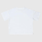 Unisex Plain Offwhite Short-Sleeved T-Shirt - Ourkids - Ourkids