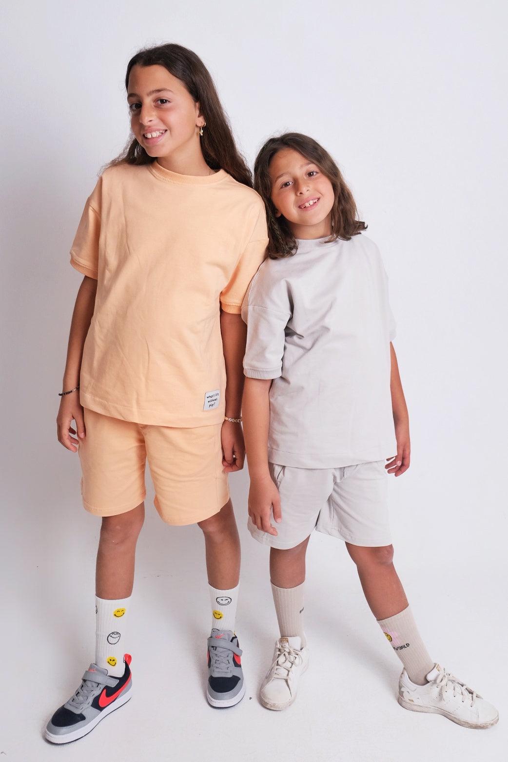 Unisex Salmon 2-Piece Outfit Set - Ourkids - Playmore