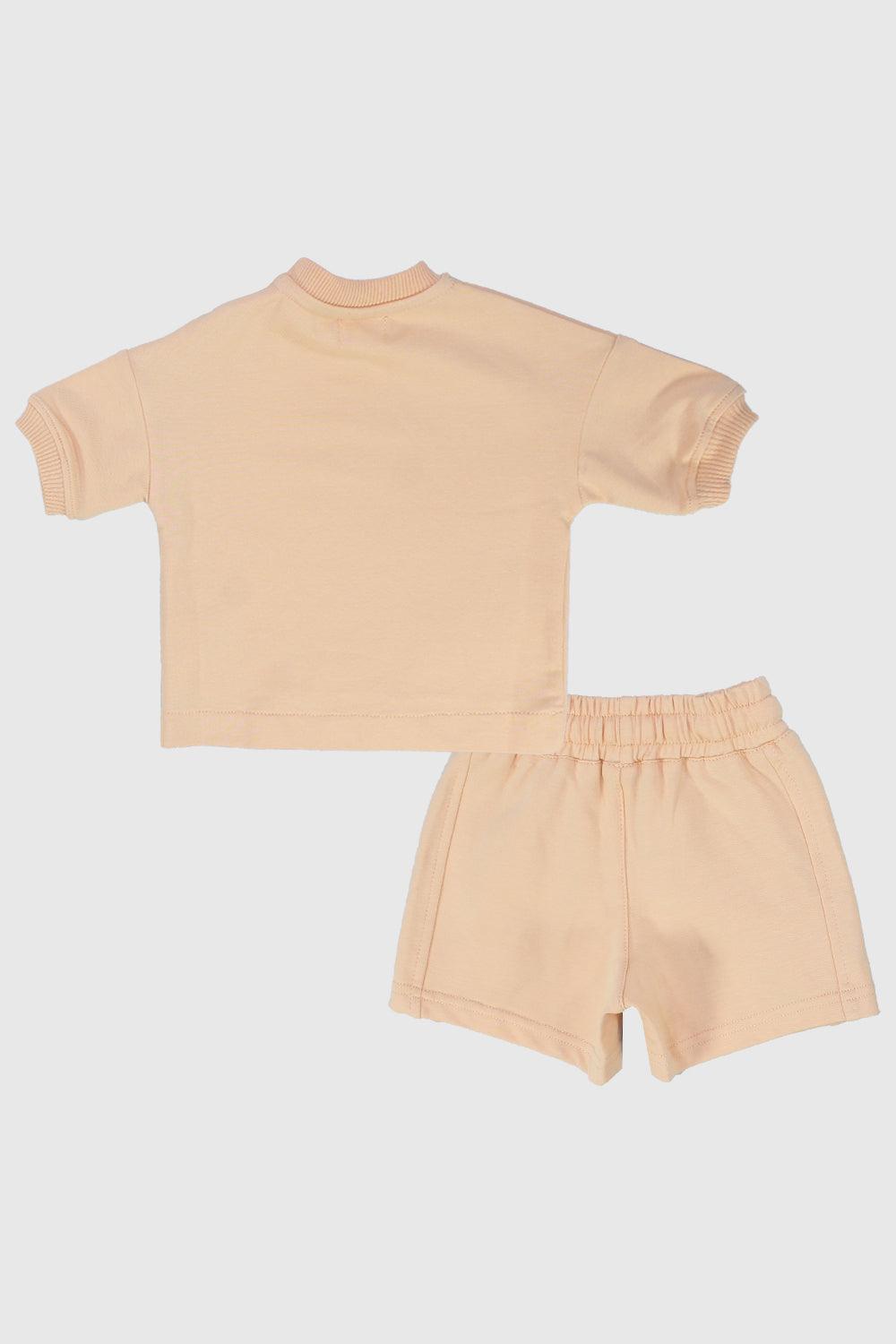 Unisex Salmon 2-Piece Outfit Set - Ourkids - Playmore