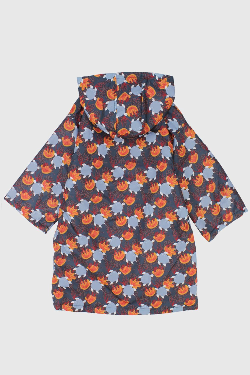 Unisex Sea Creatures Swim Robe - Ourkids - Playmore