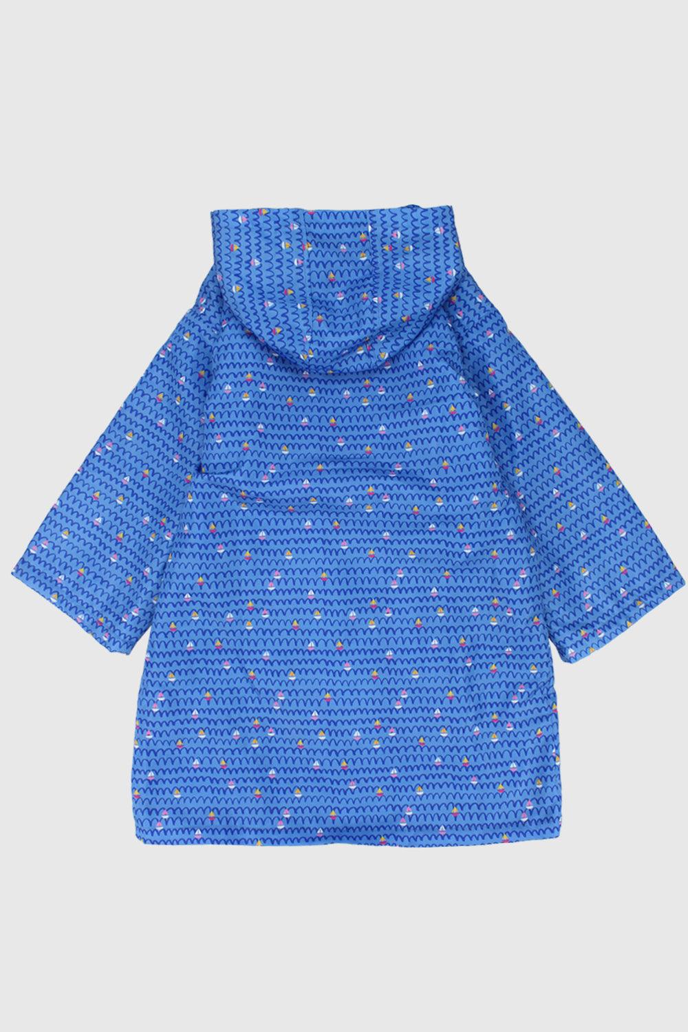 Unisex Tiny Boats Swim Robe - Ourkids - Playmore