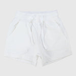 Unisex White Comfy Shorts - Ourkids - Playmore