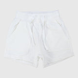 Unisex White Comfy Shorts - Ourkids - Playmore