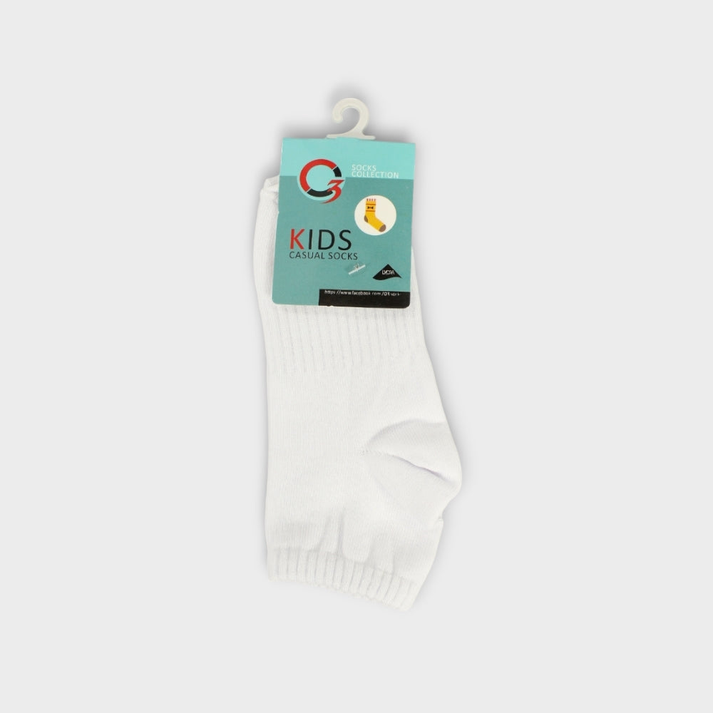 Unisex White Socks - Ourkids - O3