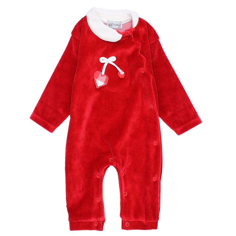 Velvet Footless Onesie - Ourkids - Bumber